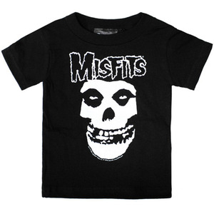 [Sourpuss] Misfits 공식 스컬 키즈 티셔츠 (만 2세용)